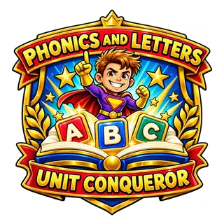 Phonics and Letters Unit Conqueror achievement